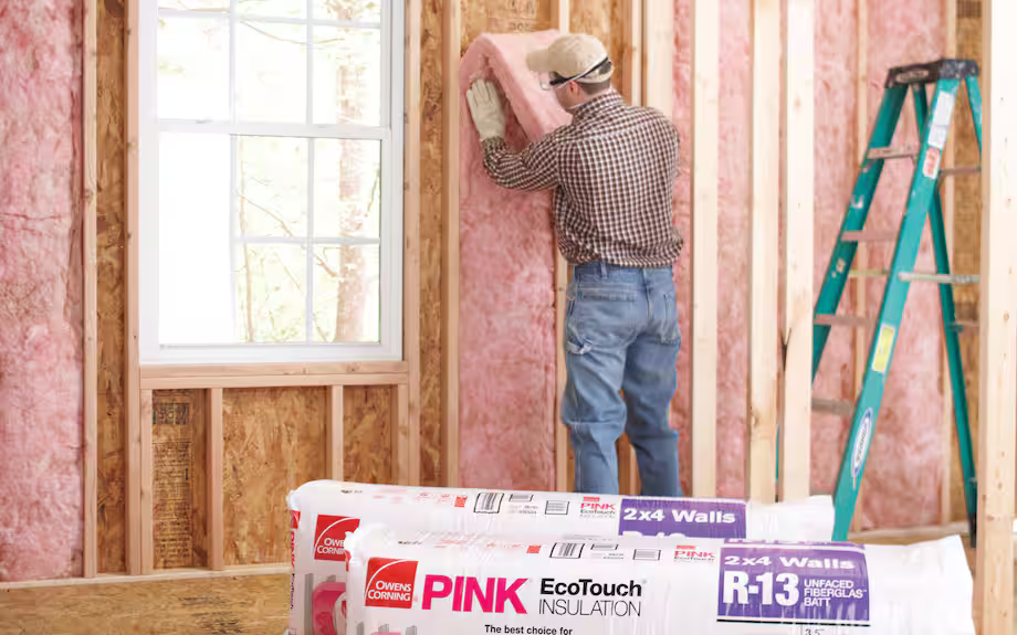 Batt insulation. (credit: Home Depot)