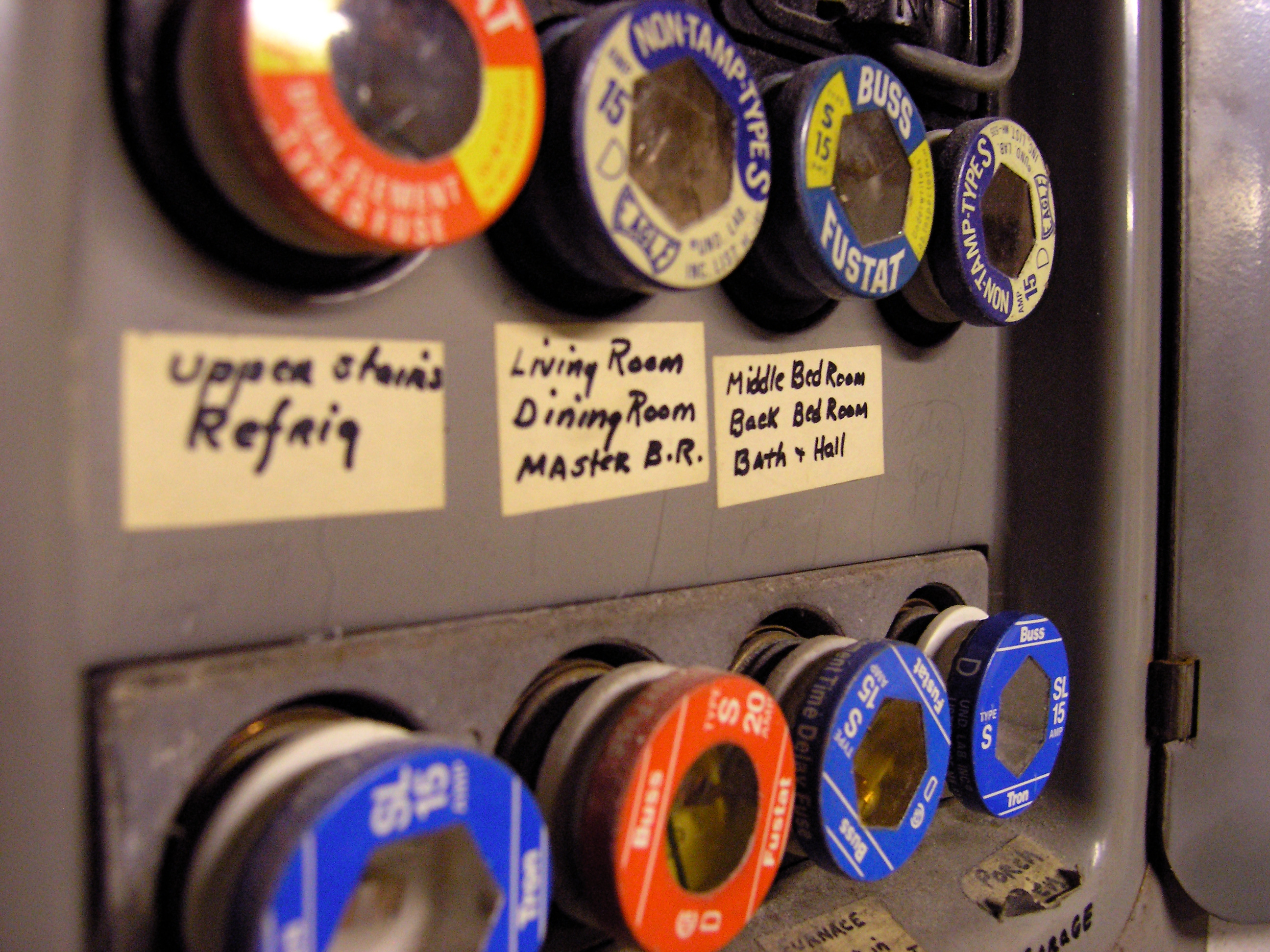 Example of a fuse box. (Credit: bretwalda/Free Images)