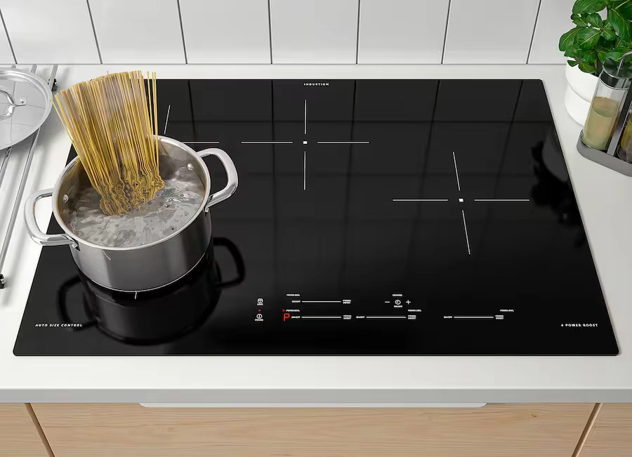 Induction cooktop. (Credit: Ikea)